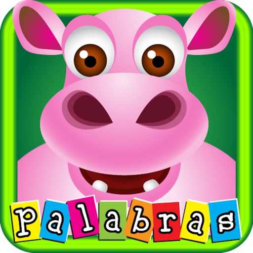 First Spanish words with Phonics: educational game for children