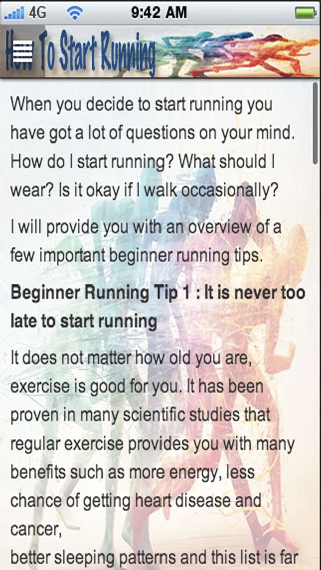 How To Start Running: Start Running, Jogging & Get Fit Screenshot 5