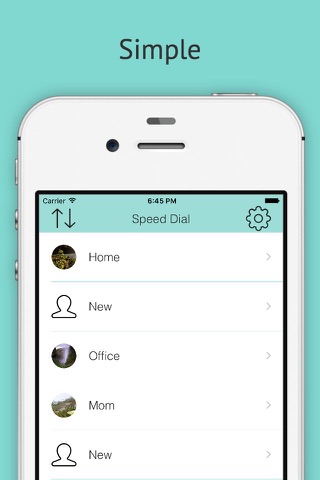 Speed Dial - Dial from Notification Center screenshot 2