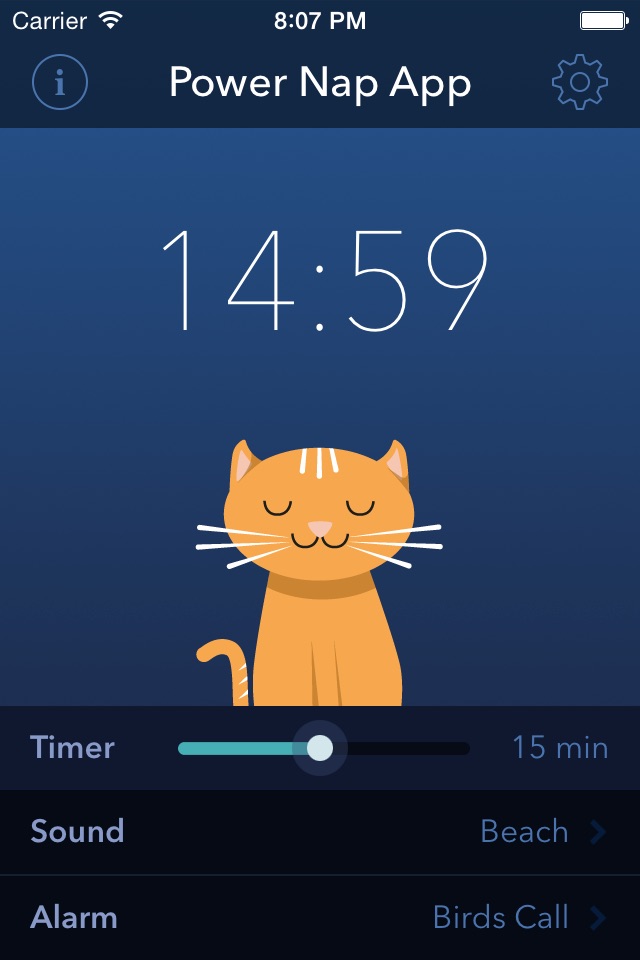 Power Nap App - Best Napping Timer for Naps with Relaxing Sleep Sounds screenshot 2