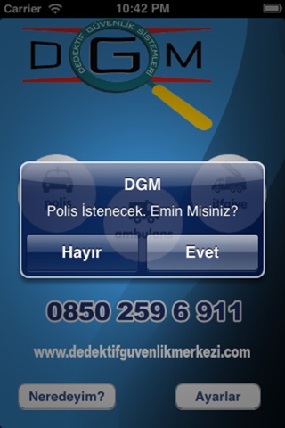 DGM YARDIM screenshot 3