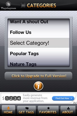 Tagstagram - Hashtag Generator screenshot 2