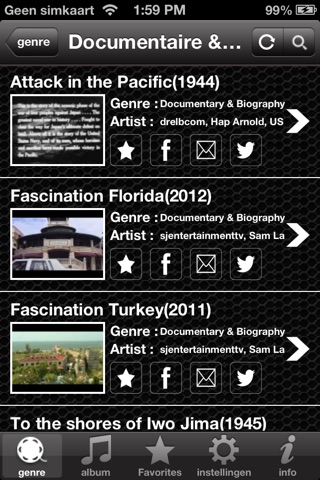 English Video theater - Watch entertaining films, music videos and documentary movies ! screenshot 3