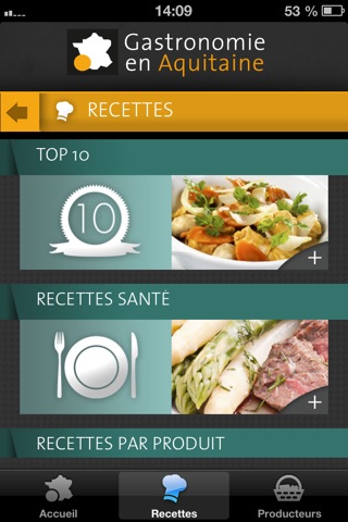 Gastronomie en Aquitaine screenshot 2