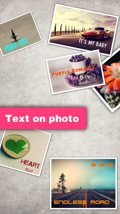 Texts on Photo HD Pro – text over picture & caption designs editor