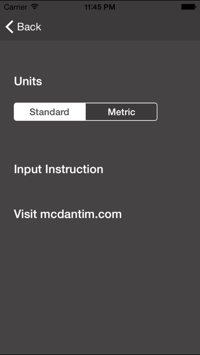 Screenshot #2 pour McDantim EasyBlend Calculator