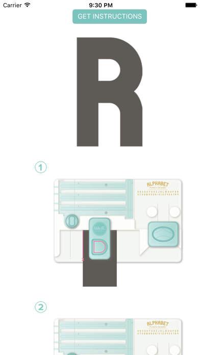 Screenshot #3 pour Alphabet Punch Board