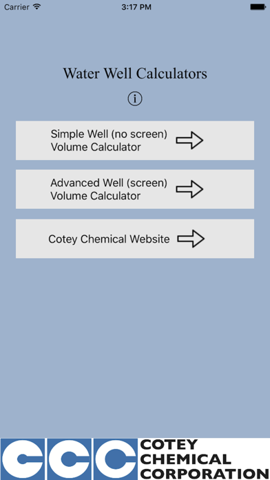 Screenshot #1 pour Water Well Calculator 3