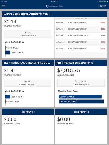 iBB for iPad@Schaumburg Bank screenshot 2