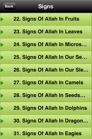 Signs of Allah (God) screenshot 4