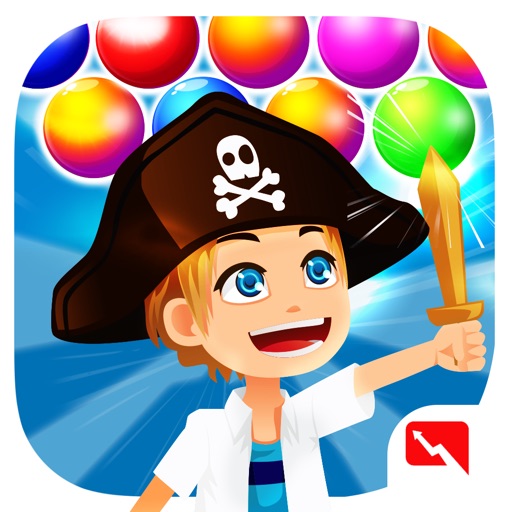 Bubble Land Pirates: Junior King Treasure Shooter icon