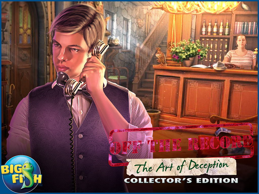 Off The Record: The Art of Deception HD - A Hidden Object Mystery screenshot 6