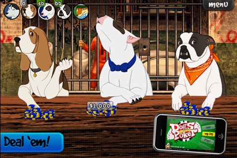 Dogs Playing Poker ~ free Texas hold'em game for all skill levels & dog lovers! screenshot 3