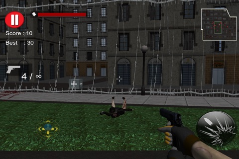 Zombie Evil Town : Free 3D FPS Game screenshot 4