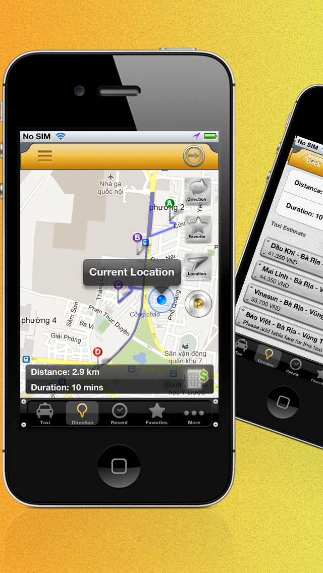 Screenshot #2 pour Taxi Cost