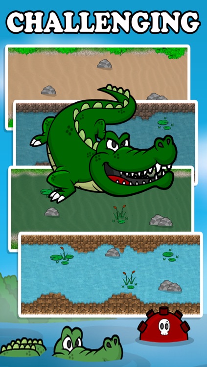 Crocodile Crunch : Bite the Fish