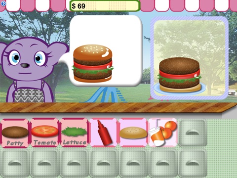 Fun Yummy Burger Games App Free - Virtual Shop & Restaurant Staff like Real Experience for Preschool Boy and Girl Kid Game Apps screenshot 2