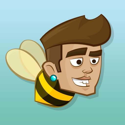 Flying Beeber - The only bee that can fly away ! iOS App