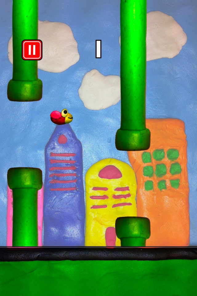 Flappy Clay Bird screenshot 4