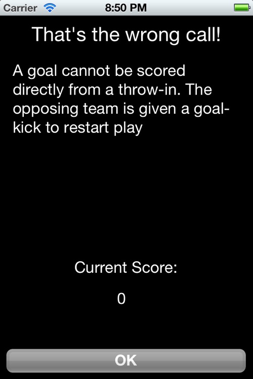 Make the Call - Soccer