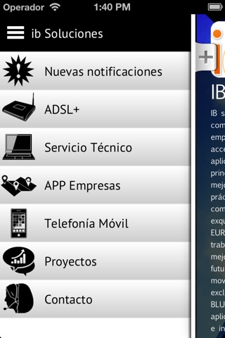 IB SOLUCIONES BUSINESS APP screenshot 2