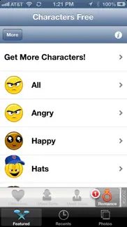 emoji characters and smileys free! iphone screenshot 3