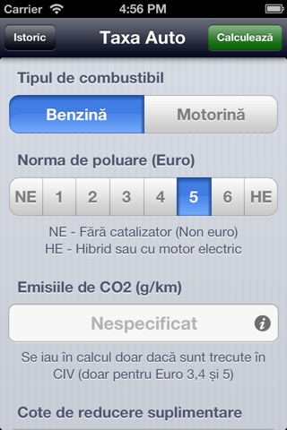 Taxa Auto 2013 - Noul Timbru de Mediu și Taxa de Poluare screenshot 4