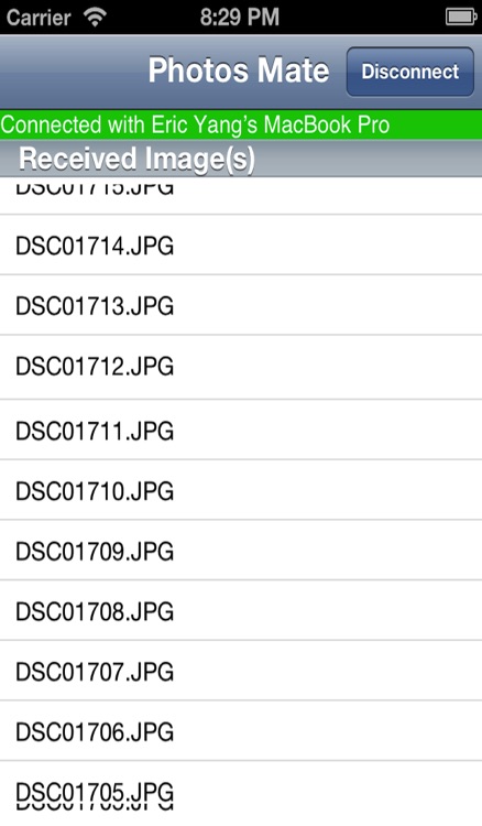 Photos Mate (Transfer photos from Mac to iOS device wirelessly)