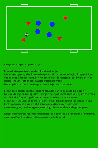 De voetbaltraining screenshot 4