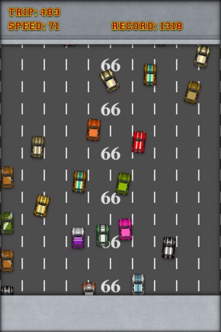 Highway Mini Car Traffic Racing HD Free - The Route 66 Road Trip to Asphalt City for iPad & iPhone screenshot 2