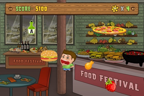 Restaurant Food Game – the eat well diet healthy kid against junk cuisine feed - Free Edition screenshot 3