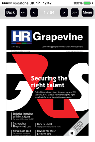 Скриншот из HR Grapevine