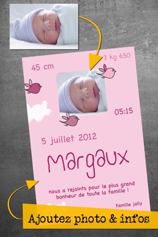 bambinapp - birth announcement screenshot 4