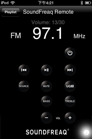 SoundFreaq Remote screenshot 2