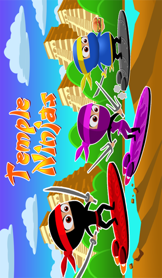 A Temple Ninja Race - Free Racing Gameのおすすめ画像1