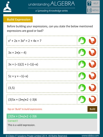 Understanding Algebra screenshot 3