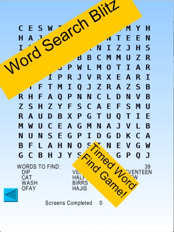 Screenshot #6 pour Word Search Blitz, blitz rounds of wordsearch