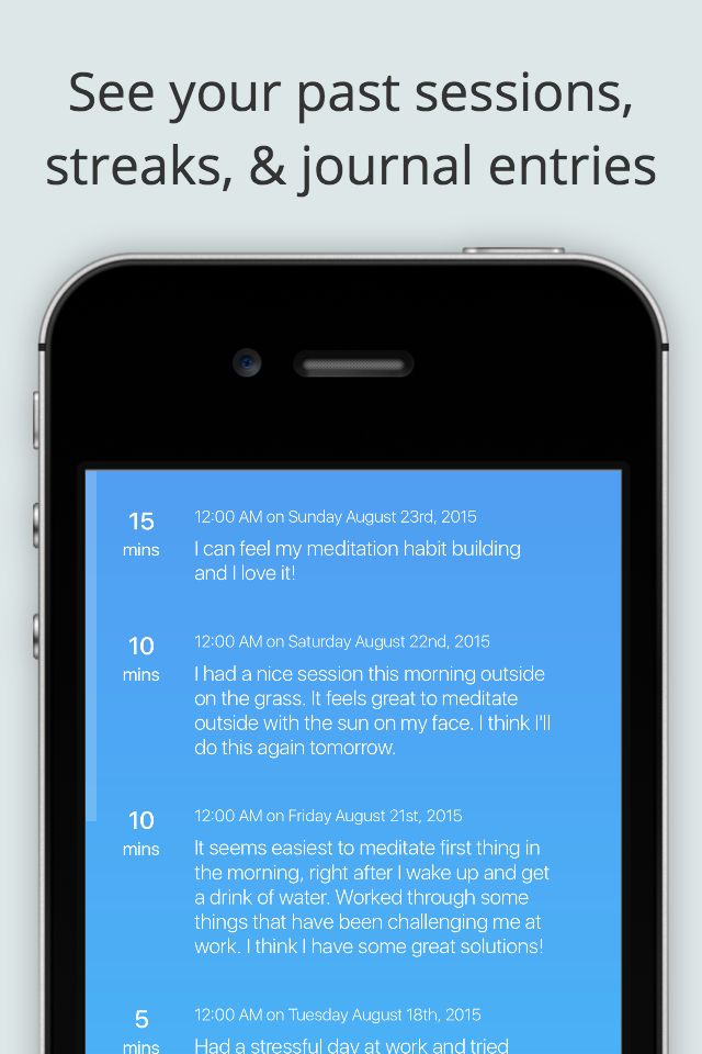 Sit – a beautiful simple meditation timer