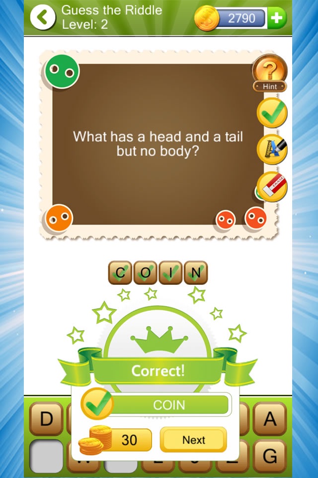 Guess the Riddle (Riddle Quiz) screenshot 3