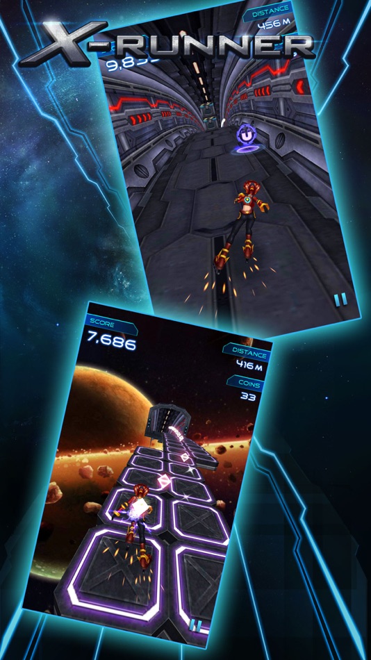#3. X-Runner (iOS) 由: DROIDHEN LIMITED