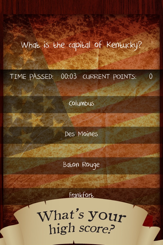 American History Quiz screenshot 3