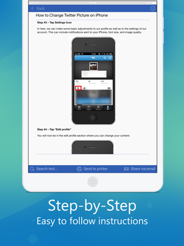 Tutorial Compilation for iPhone - Helpful Tips for Newbies iPad screenshot 4 - Book app