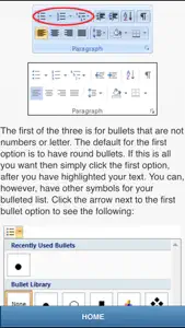 Tutorial for Microsoft Word - Best Free Guide For Students As Well As For Professionals From Beginners to Advanced Level Examples screenshot #4 for iPhone