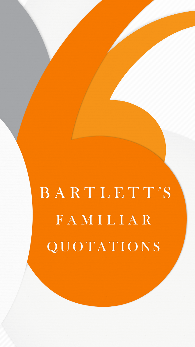 Bartlett's Familiar Quotationsのおすすめ画像1