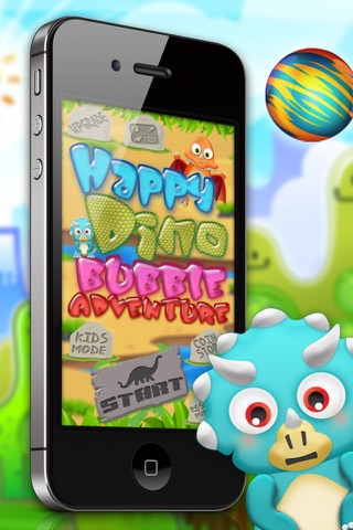 Happy Dino Bubble Adventure - Free Kids Game! screenshot 3