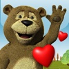 Talking Bear Hugs - animated video message