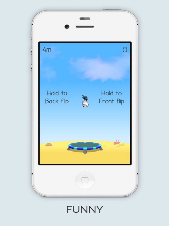 Screenshot #6 pour Backflip Trampoline Troll Madness: Hop Fun Games