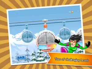 Avalanche Mountain HD - An Extreme Downhill Snowboard Racing Game screenshot #2 for iPad