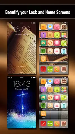 Game screenshot Bible Wallpapers HD - Backgrounds & Lock Screen Maker with Holy Retina Themes for iOS8 & iPhone6 apk