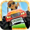 GingerBread Monster Truck Chase HD - Multiplayer Racing Game for Kids